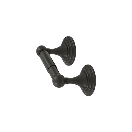 Deltana 98C-Series Classic Toilet Paper Holder Double Post Oil Rubbed Bronze 98C2001-10B